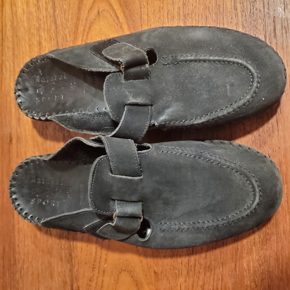 Black Suede Loafers for Women